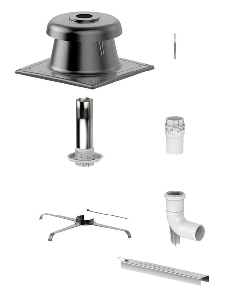 BRÖTJE Grundbausatz Kessel-Schacht Flex KAS 60 Flex, 7810214