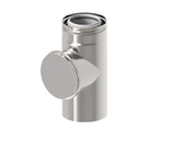 BRÖTJE Aussenwand-Rev.-Durchgangsstück K80 RDS VA, konzentrisch, DN 80/125, VA, 7810230