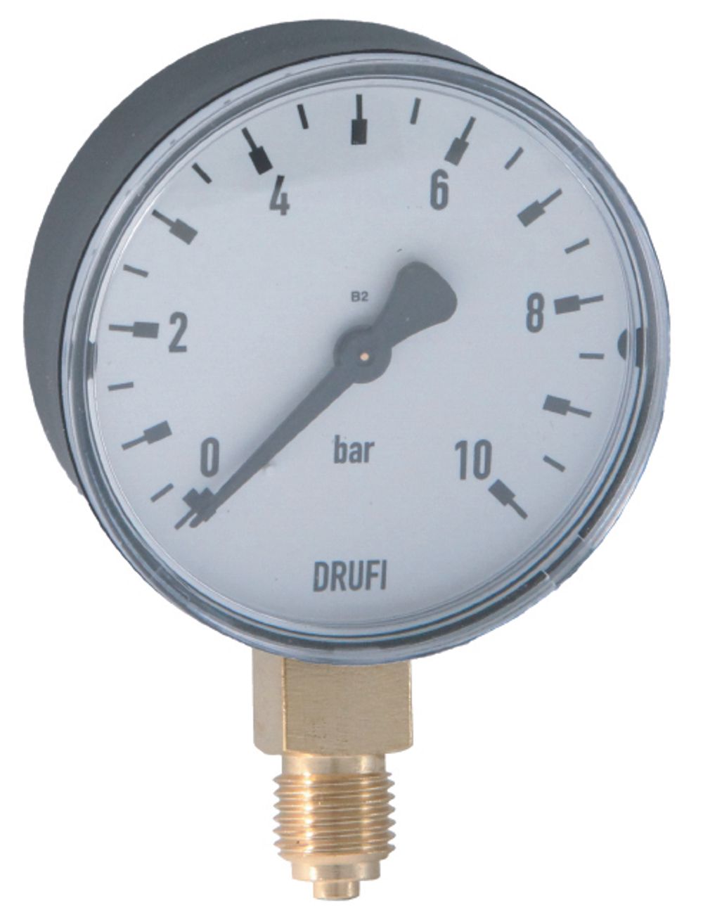 SYR Manometer f. HWS-Flansch 2000 Plus G,1/4 0-10bar, 2000.00.906