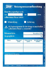 SYR Block Heizungswasseraufbereitung 25 Aufkleber, 3200.00.925