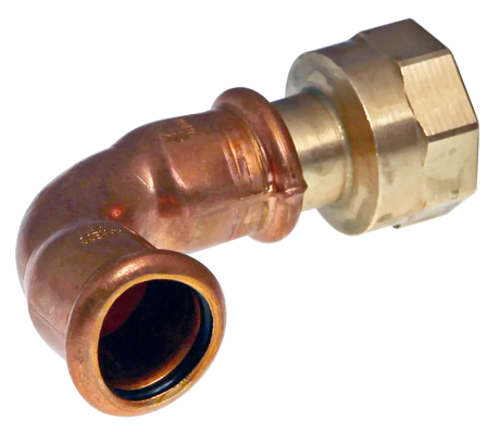 VSH XPress Kupfer Übergangswinkel 90° i/i 18xRp3/4" Typ 6090G, 4801522