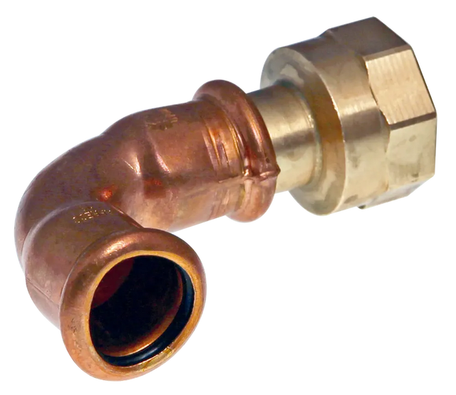 VSH XPress Kupfer Übergangswinkel 90° i/i 18xRp3/4" Typ 6090G, 4801522