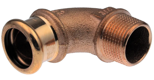 VSH XPress Kupfer Übergangswinkel 90° i/a 18xR1/2" Typ 6092G, 4800961