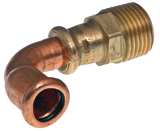VSH XPress Kupfer Übergangswinkel 90° i/a 18xR3/4" Typ 6092G, 4800972