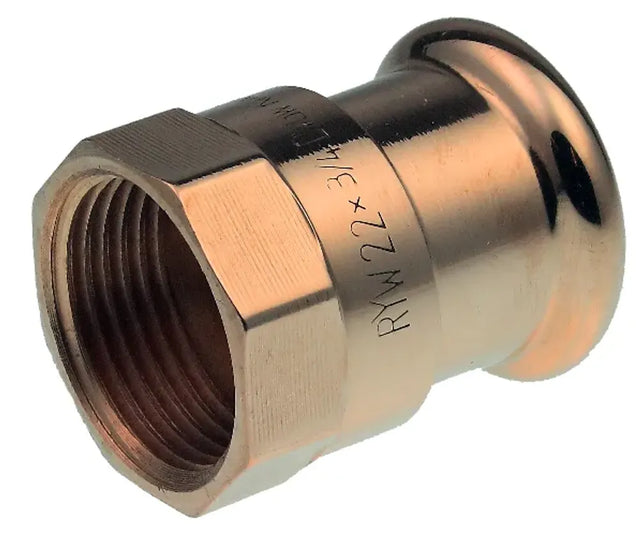 VSH XPress Kupfer Übergangsmuffe i/i 15xRp3/4" Typ 6270G, 4801302