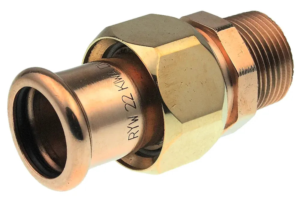 VSH XPress Kupfer Durchgangsverschr. flachdichtend i/a 18xR1/2" Typ 6331G, 4802611