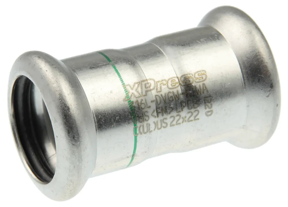 VSH XPress Edelstahl Muffe i/i 18 Typ R2701, 6190954