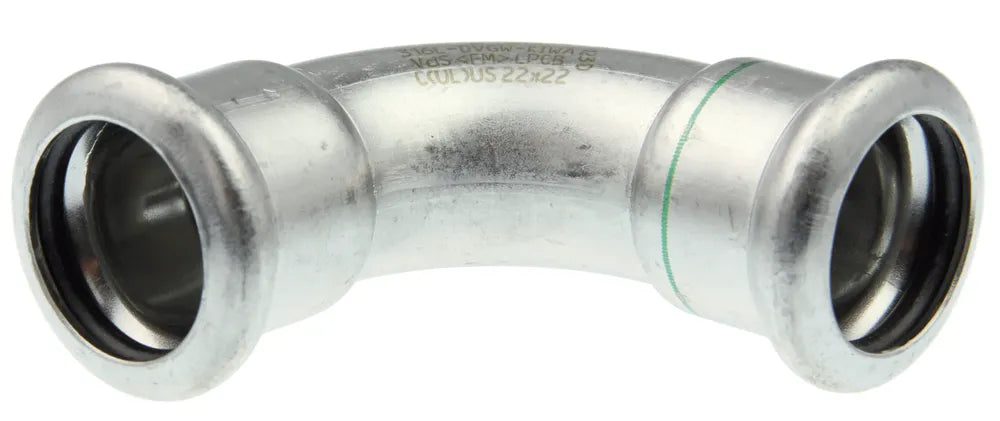 VSH XPress Edelstahl Bogen 90° i/i 22 Typ R2708, 6190228