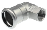 VSH XPress Edelstahl Übergangswinkel 90° i/i 35xRp1/2" Typ R2709, 6198489
