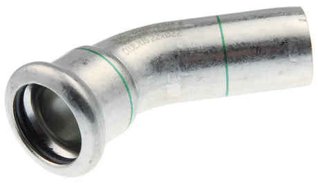 VSH XPress Edelstahl Bogen 45° i/a 15 Typ R2712, 6190118
