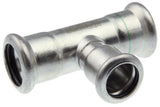 VSH XPress Edelstahl T-Stück reduziert i/i/i 22x15x22 Typ R2715, 6191383