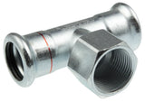 VSH XPress C-Stahl T-Stück Gewinde i/i/i 54xRp1"x54 Typ C1418, 6207795