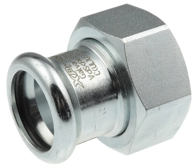 VSH XPress C-Stahl Anschlussverschraubung i/i 54xG2 3/8" Typ C1446, 6340598