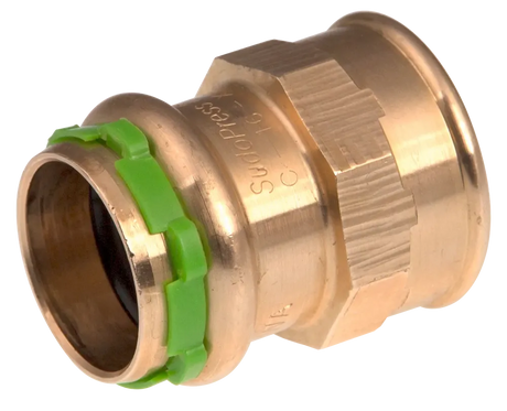 VSH SudoPress Kupfer Übergangsmuffe i/i 15xRp3/4" Typ SP4270GV, 6672149
