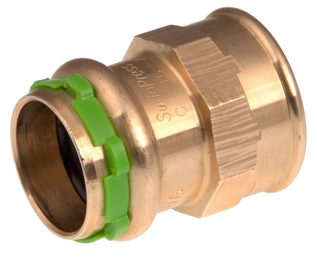 VSH SudoPress Kupfer Übergangsmuffe i/i 35xRp1" Typ SP4270GV, 6672237