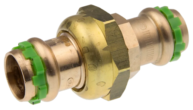 VSH SudoPress Kupfer Durchgangsverschraubung i/i 18 Typ SP4330V, 6672303