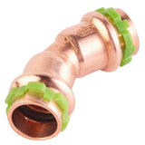 VSH SudoPress Kupfer Bogen 45° i/i 42 Typ SP5041V, 6670312