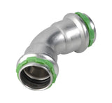 VSH SudoPress Edelstahl Bogen 45° FF 22 Typ SP6041V, 6550236