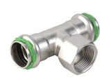 VSH SudoPress Edelstahl T-Stück Innengewinde FFF 28xRp1"x28 Typ SP6130GV, 6551666