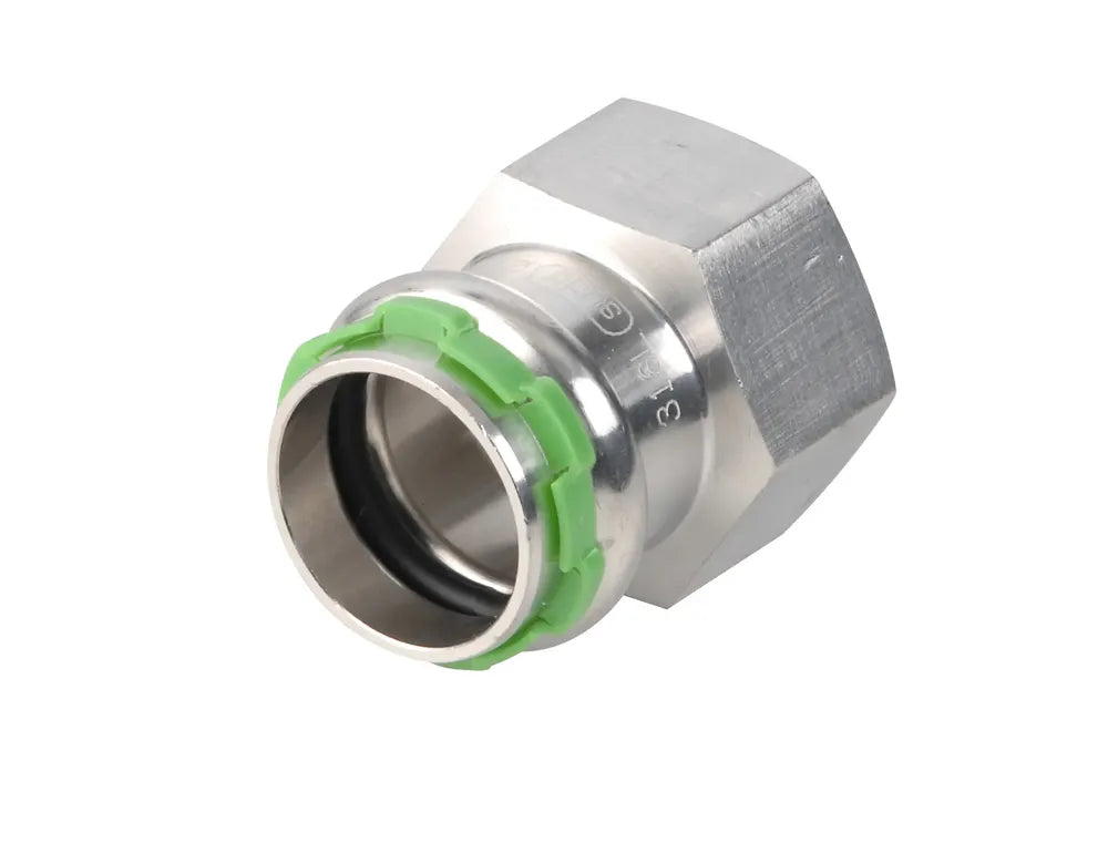 VSH SudoPress Edelstahl Übergangsmuffe FF 22xRp1" Typ SP6270GV, 6551259