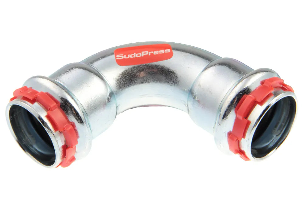 VSH SudoPress C-Stahl Bogen 90° FF 18 Typ SP8002V, 6560510
