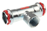VSH SudoPress C-Stahl T-Stück Innengewinde FFF 42xRp1/2"x42 Typ SP8130GV, 6561258
