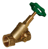 Seppelfricke SEPP DIN-Basis Freistromventil, ohne Entleerung, steigend, Rp1 1/2 (DN40), Messing Typ 1402, 0048916