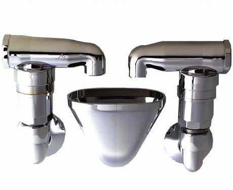Seppelfricke SEPP Safe Rohrbelüfter, Bauform E, doppelt a/a G1/2"xG3/4"xG1/2" (DN15) Cr Typ 8163, 0006083