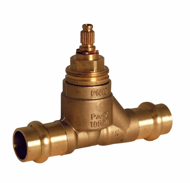 Seppelfricke SEPP UP Geradsitzventil mit kurzer Spindel und SPS® Pressanschluss i/i d22 (DN20) Typ 2721.05, tw0210027
