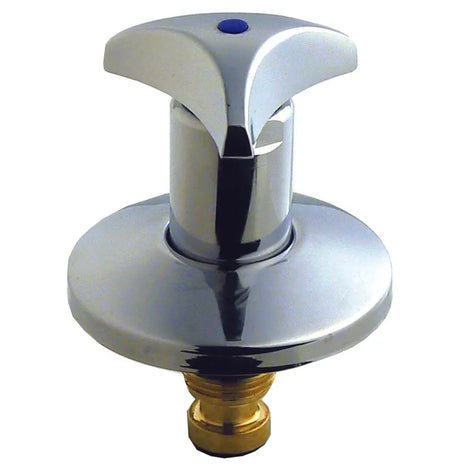 Seppelfricke SEPP UP Oberteil und Fertigbauset mit Dreisterngriff für kalt und warm a G1/2" (DN15) Cr Typ 2913, 0002526