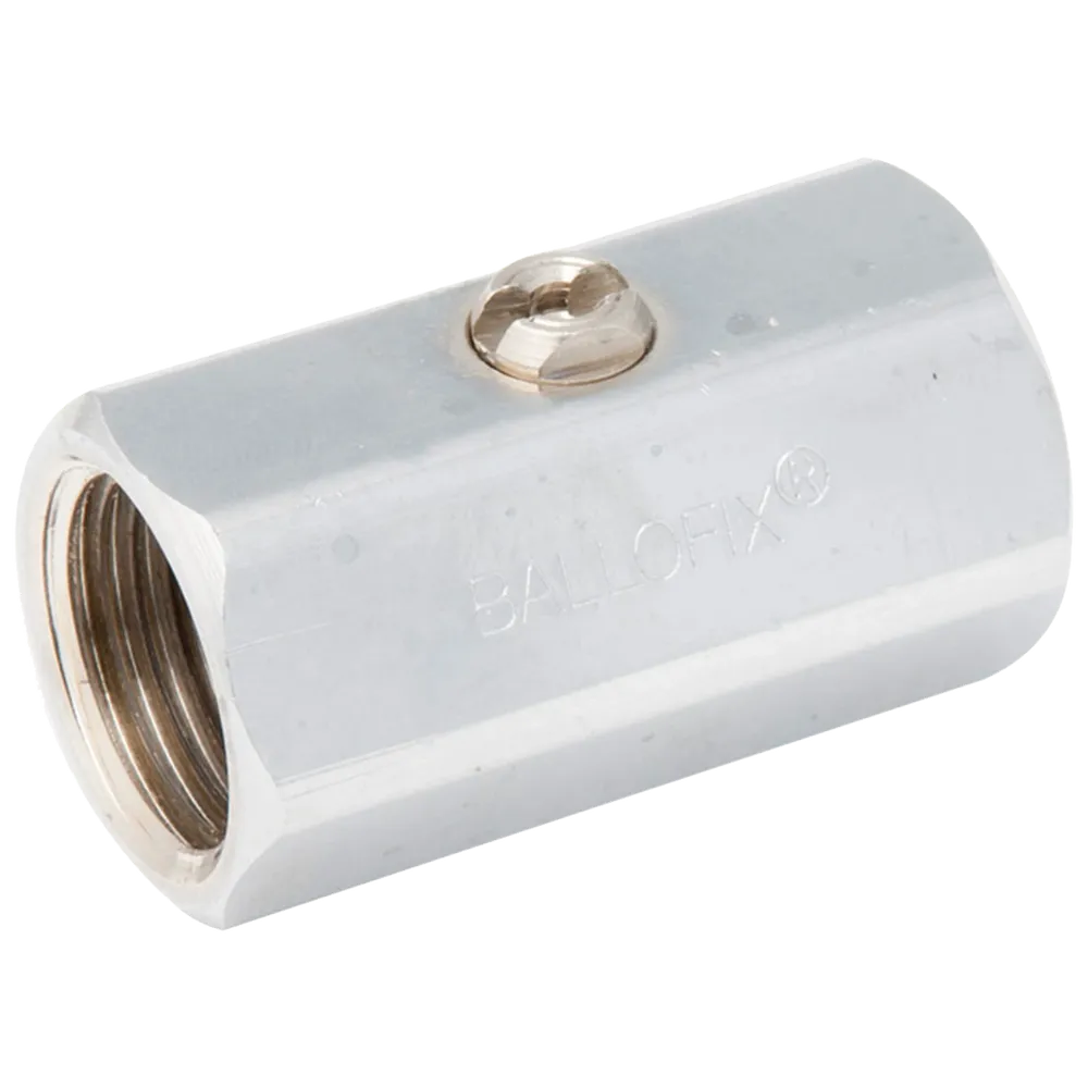 Broen Ballofix mini Kugelhahn ohne Griff i/i G3/8" (DN10R) Cr Typ B3800, 6000214