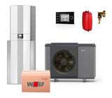 Wolf Paket CHC-Monoblock 10/200-35 inkl. Bodenkonsole+Speicher+Puffer+BM-2, 9146839W03