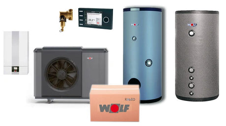 Wolf Paket CHA-16/400V inkl. BM-2 mit SEW-1-400, SPU-2-200 und Zubehör, 9147922W22