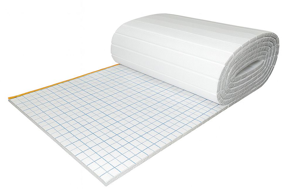 Dämmrolle 30-2 WLG 040/5 kPa, Wärme- und Trittschalldämmung DES, als Rohrträger in gerollter Ausführung, 10 m² Rolle, MC10000029