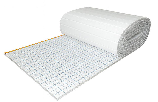 Dämmrolle 25-2 WLG 045/4 kPa, Wärme- und Trittschalldämmung DES, als Rohrträger in gerollter Ausführung, 10 m² Rolle, MC10000031