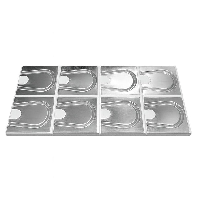 Umlenkplatte für Trockenbauelement Alu, Verlegeabstand 12,5 cm, EPS 035 DEO dh, 1.000 x 500 x 30, 10 Stück, MC10000076