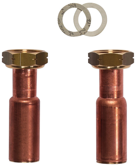 Vaillant Anschlussstutzen Serviceventile G1 (IG) auf Kupferrohr 28 mm 2 Stkück, 0010038385