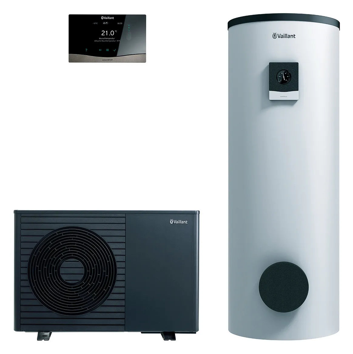 Vaillant Paket 4.3321 aroTHERM plus /8.1 VWL 35/8.1 A 230V mit VIH RW 300/3 BR, 8000044750
