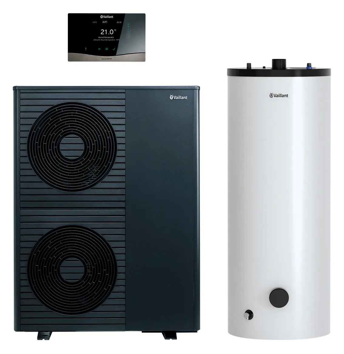 Vaillant Paket 4.3335 aroTHERM plus /8.1 VWL 125/8.1 A 400V mit VIH RW 250/2 B, 8000044764