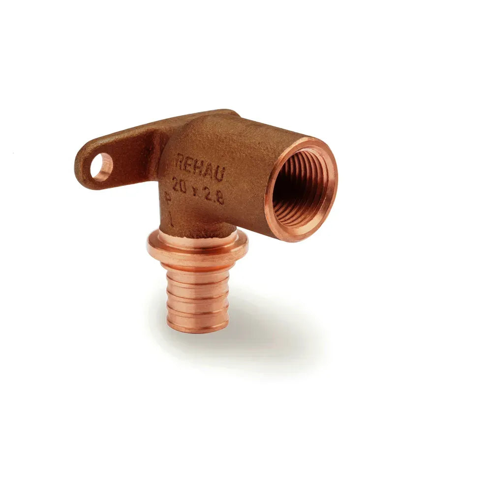 REHAU Wandwinkel RAUTITAN RX+ 16 - Rp 1/2 lang, 14563621001