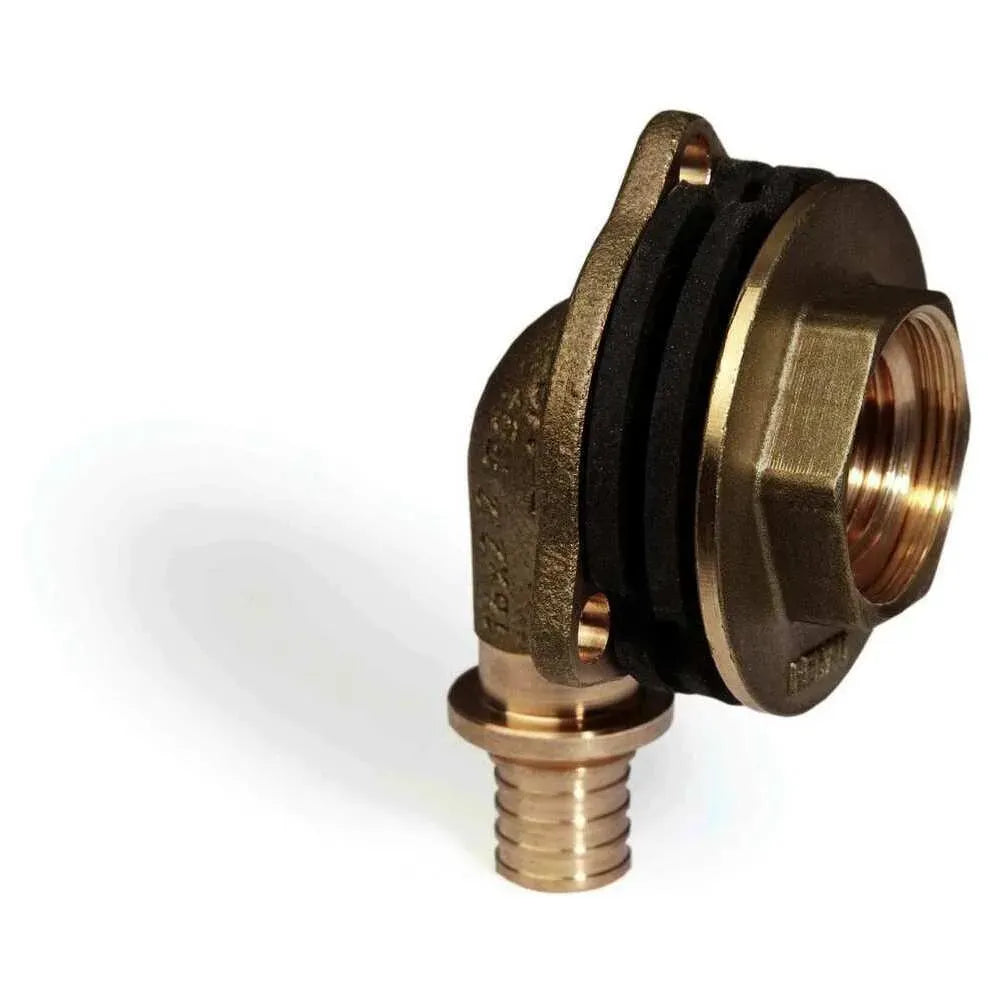 REHAU Anschlusswinkel RAUTITAN RX+ 16 - Rp 1/2 für UP-Spülkasten, 14563731001