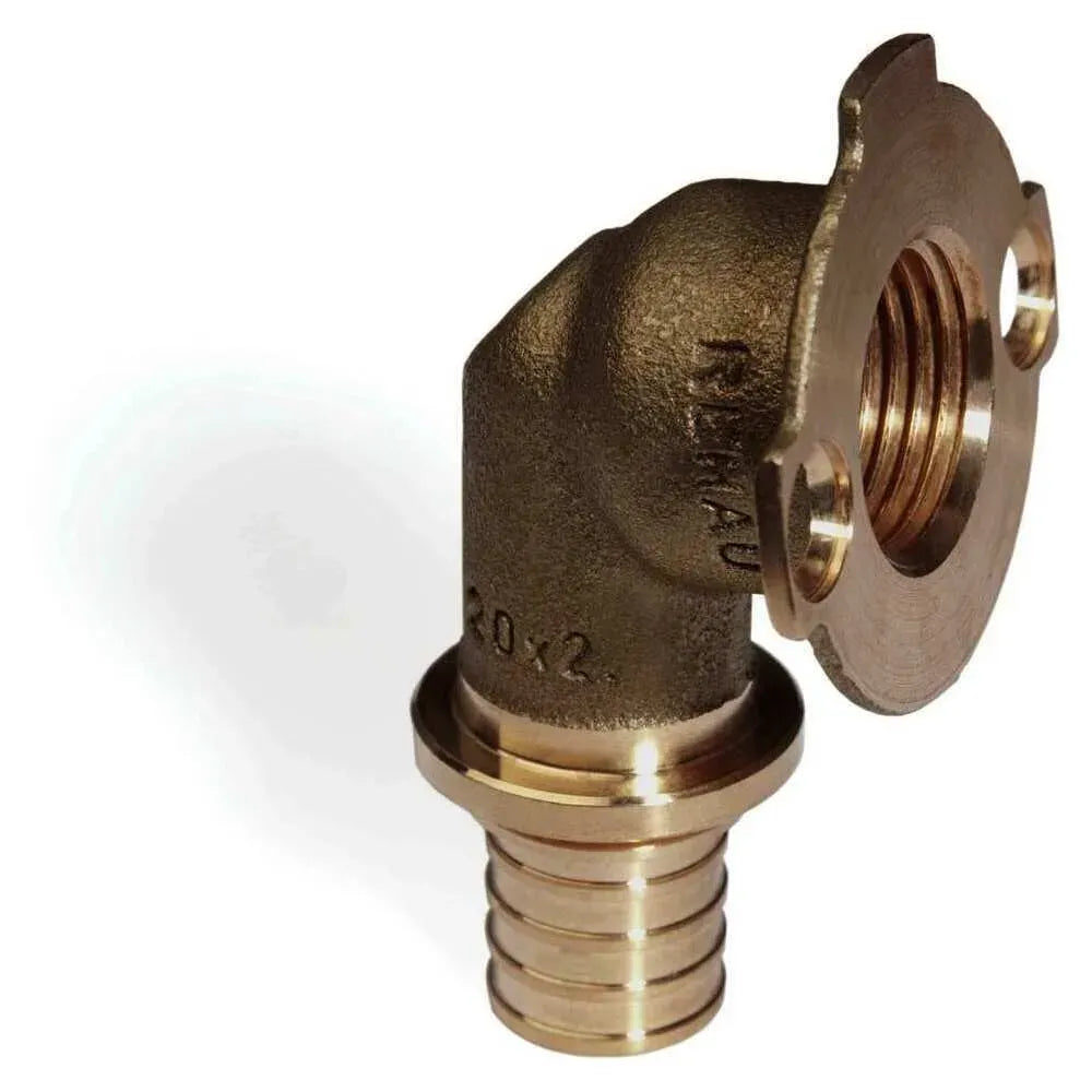 REHAU Flansch-Wandwinkel RAUTITAN RX+ 16 - Rp 1/2, 14563811001