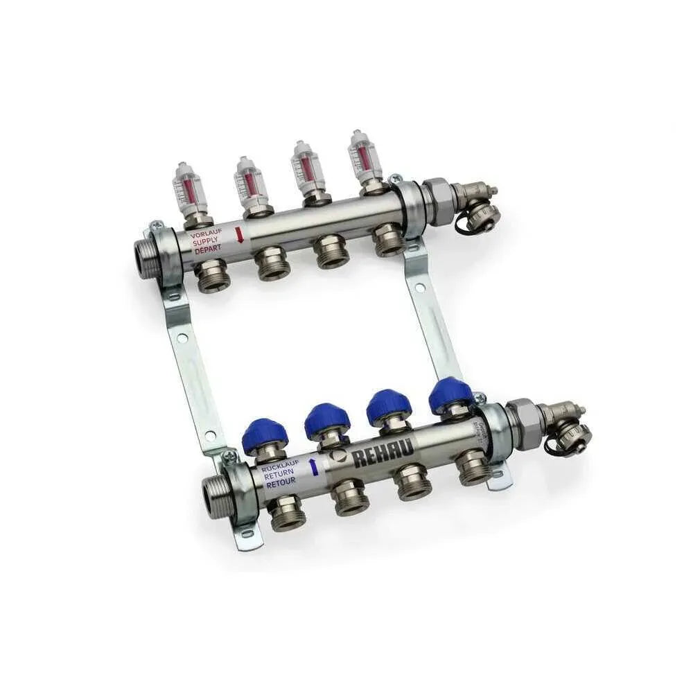 REHAU Heizkreisverteiler HKV-D Edelstahl 3 Kreise, 12080311003