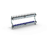 REHAU Verteiler HKV-D Easyflow Edelstahl 14 Kreise, mit Durchflussanzeige min/max, 13832401200