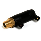 REHAU SMARTFUSE Übergangsmuffe mit AG Messing 63 - R 2, PE 100, schwarz, 12459021001