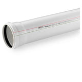 REHAU RAUPIANO PLUS Abflussrohr DN 125, Baulänge 500 mm, 11206741223