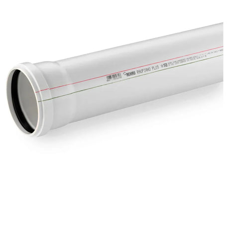 REHAU RAUPIANO PLUS Abflussrohr DN 125, Baulänge 500 mm, 11206741223