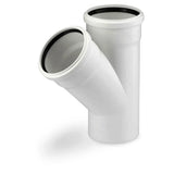 REHAU RAUPIANO PLUS Einfachabzweig DN 110/50, 87 Grad, 11213241002