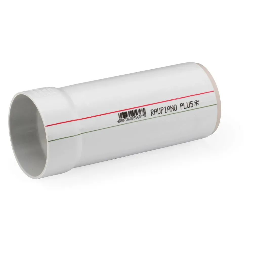 REHAU RAUPIANO PLUS Anschlussstück DN 75/80 an Lüftungsleitung (di 80), 11235741002