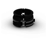REHAU RAUCLAMP NC, Schallschutzschelle DN 90, M8/M10, 11270021001